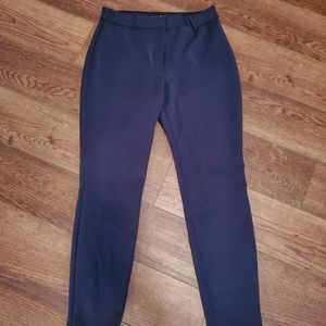 Express Strech Extreme Skinny High Rise Navy Dress Pants SZ. 6R